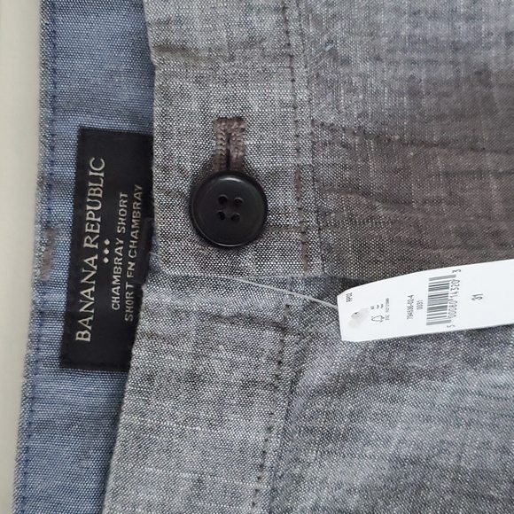 NWT Banana Republic Chambray Women's Shorts Size 31 - Picture 3 of 5